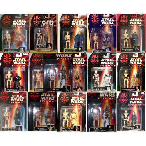 Star Wars Episode I, Lot De Figurines Avec Battle Droids Bonus on Productcaster.