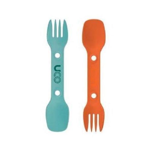 Spork Ob Lot De 2 Couverts 3 En 1 Cuillère-Fourchette-Couteau - Ora... on Productcaster.