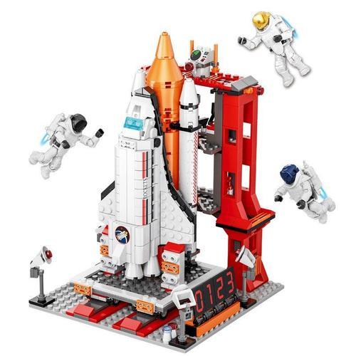 Centre De Lancement De Navette Spatiale Pour Enfants, Blocs De Cons... on Productcaster.