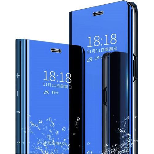 Compatible Oppo Reno 4 Z 5g Étui Flip Clear View Translucide Miroir... on Productcaster.