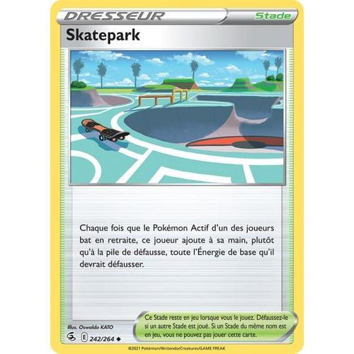 Carte Pokemon - Skatepark - 242/264 - Épée Et Bouclier 8 - Poing De... on Productcaster.