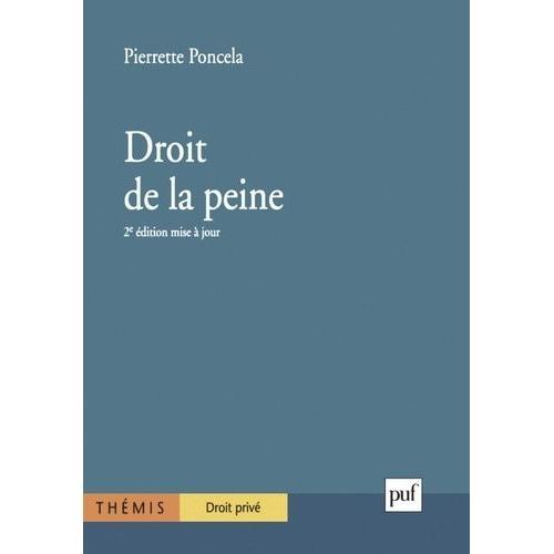 Droit De La Peine - 2ème Édition Mise À Jour on Productcaster.