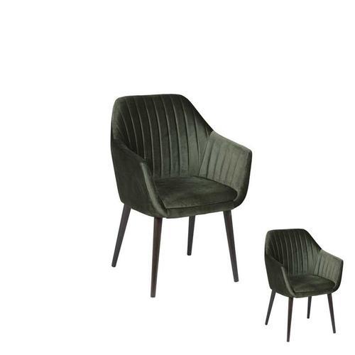 Duo De Fauteuils Vert/Bois- Kis on Productcaster.