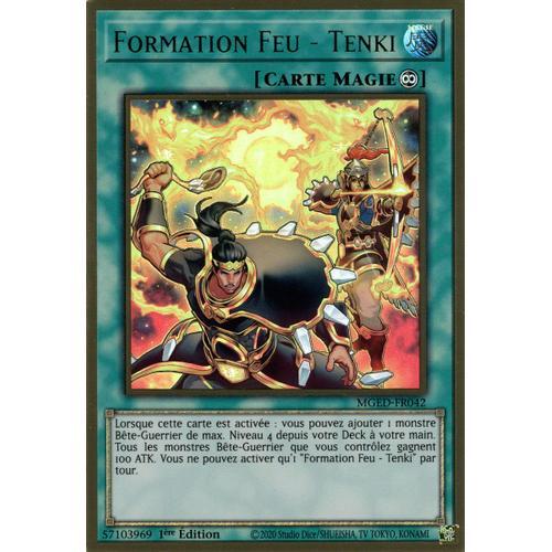 Yu-Gi-Oh! - Mged-Fr042 - Formation Feu - Tenki - Premium Gold Rare ... on Productcaster.