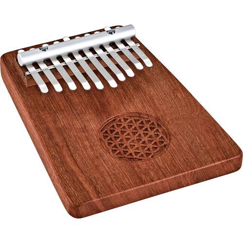 Meinl Sonic Energy Solid Kalimba 10 Flower Of Life Zambesi Redwood on Productcaster.