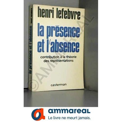 Presence Et L'absence on Productcaster.