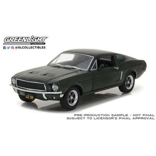 Ford Mustang Gt Fastback Vert 1968 1/24 Greenlight on Productcaster.