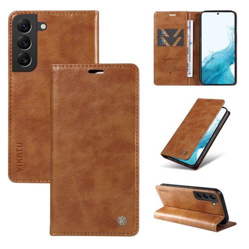 Coque Pour Samsung Galaxy S21 Fe,Housse En Cuir Pu Pochette Portefe... on Productcaster.