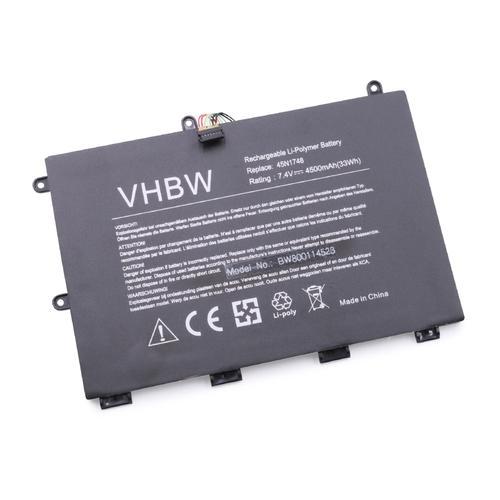 vhbw Batterie remplacement pour Lenovo 45N1748, 45N1749, 45N175, 45... on Productcaster.