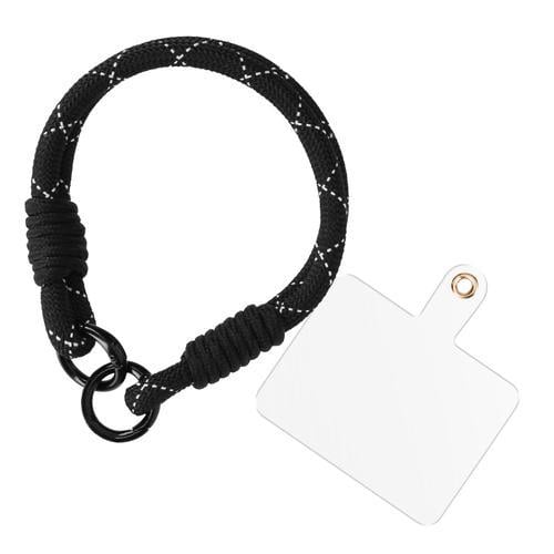 Bracelet Pour Téléphone Lanière Courte Nylon Noir on Productcaster.