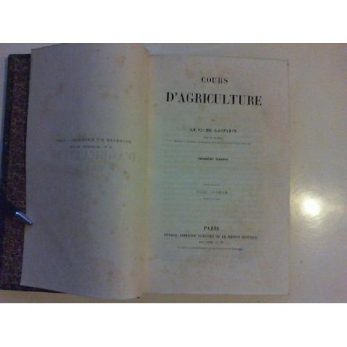 Cours D'agriculture, Volume 1, 3eme Édition on Productcaster.