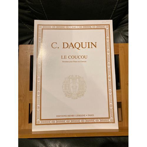 C. Daquin Le Coucou Partition Piano Éditions Lemoine on Productcaster.