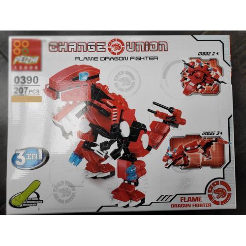 Lego Change Union - Flame Dragon Fighter - Peizhi on Productcaster.