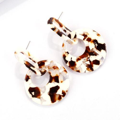 Boucles D'oreilles Pendantes En Acétate Acrylique Pour Femmes, Bijo... on Productcaster.