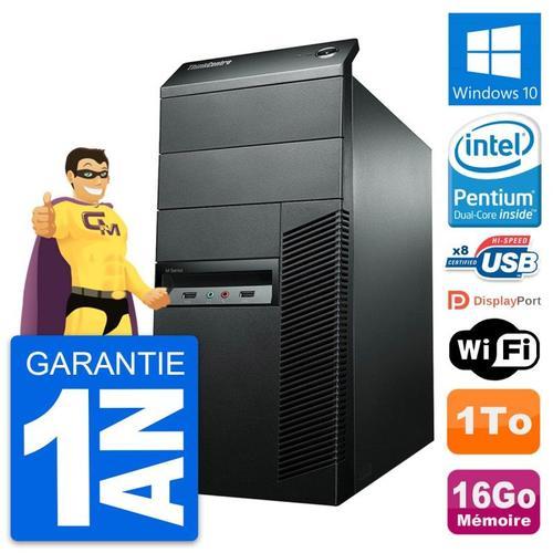 PC Tour Lenovo ThinkCentre M92p Intel G2020 RAM 16Go Disque 1To Win... (Reconditionné) on Productcaster.