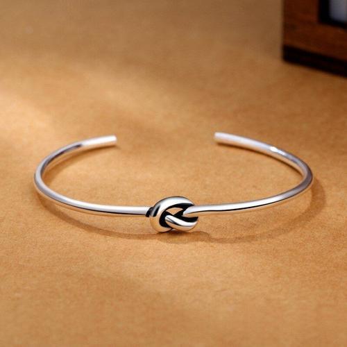 Bracelet En Argent Sterling 925 Pour Hommes Et Femmes, Fait À La Ma... on Productcaster.