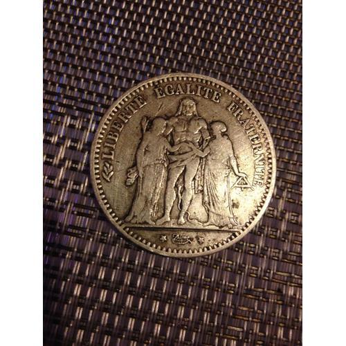 5 Francs Argent 1874 K on Productcaster.