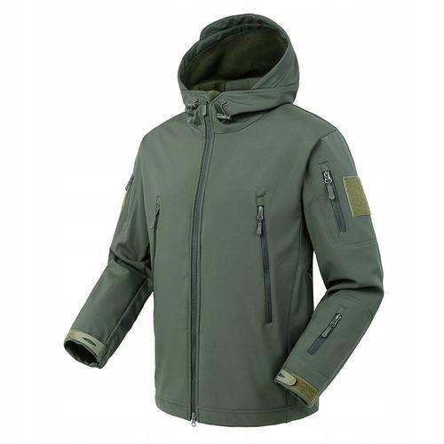 Veste Softshell Tactique Militaire Imperméable Pour Hommes Avec Cap... on Productcaster.