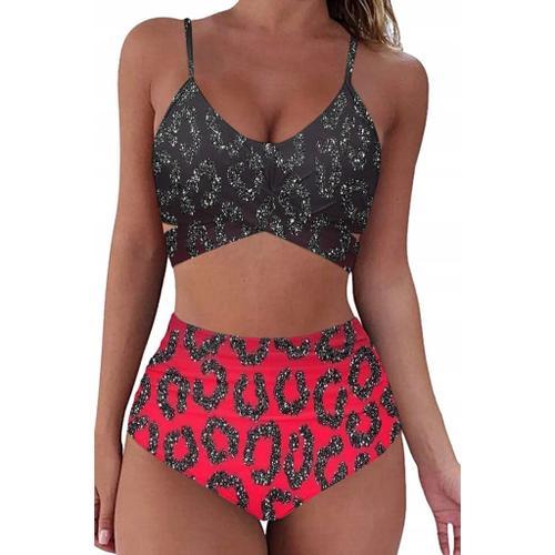 Maillot De Bain Deux Pièces Culotte Taille Haute Bikini Cravate M F... on Productcaster.