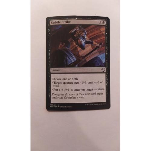 Subtile Strike // Frappe Subtile (Kaladesh) on Productcaster.