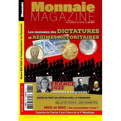 Monnaie Magazine 237 Les Monnaies Des Dictatures Et Regimes Autorit... on Productcaster.