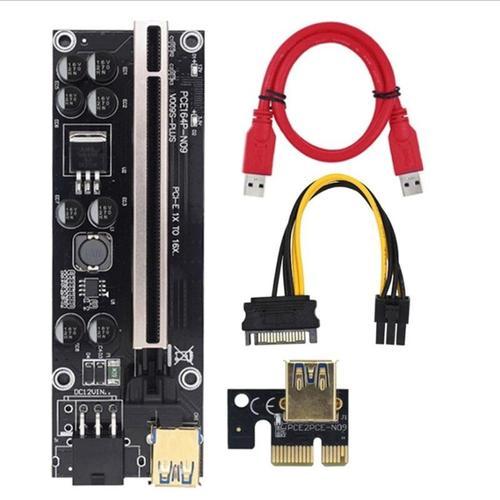 Carte graphique PCI-E 1X 4x 8x 16x, adaptateur usb 3.0, extension d... on Productcaster.