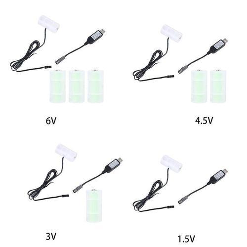 Câble éliminateur de batterie USB vers C, 1 à 4 pièces, remplacemen... on Productcaster.