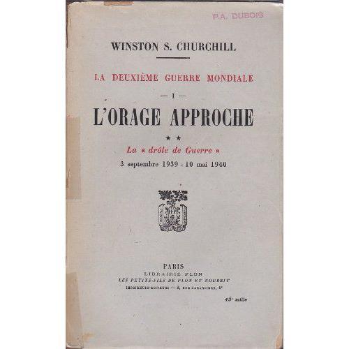 La 2e Guerre Mondiale - I. L'orage Approche, 2e Partie : La Drôle D... on Productcaster.