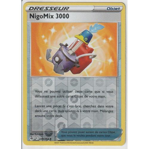 Carte Pokemon - Nigomix 3000 - 229/264 - Reverse - Épée Et Bouclier... on Productcaster.