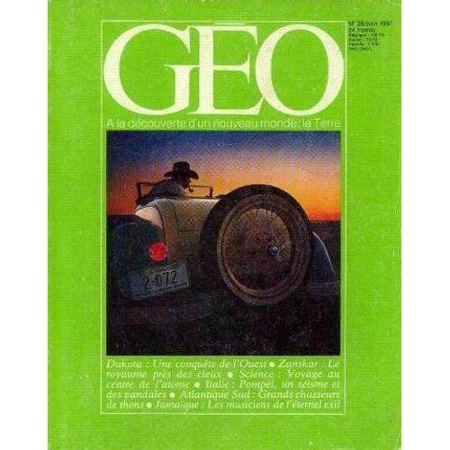 Geo N?28, Juin 1981 -Dakota, Zanskar, Science, Italie, Atlantique S... on Productcaster.