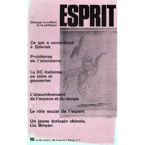 Esprit - 1980, N°10: Gdansk; Problèmes De L'islamisme; La Démocrati... on Productcaster.