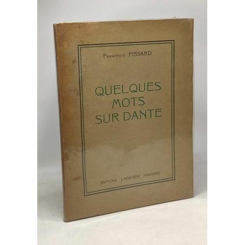 Quelques Mots Sur Dante on Productcaster.