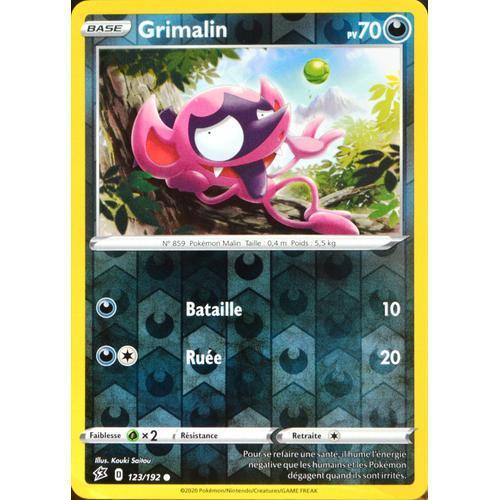 Carte Pokémon 123/192 Grimalin - Reverse Eb02 - Epée Et Bouclier - ... on Productcaster.