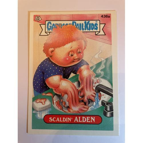 Garbage Pail Kids - Les Crados - Topps Gpk 1987 Scaldin Alden 436a on Productcaster.