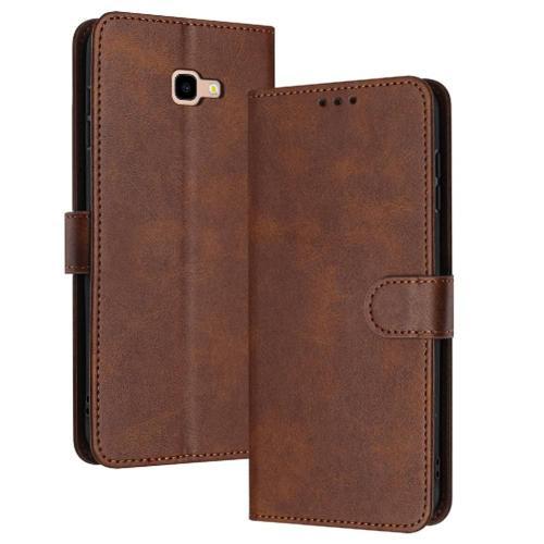 Flip Étui Pour Samsung Galaxy J4 Plus Bicelle Cuir Pu Couleur Pure ... on Productcaster.