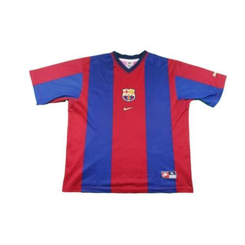 Maillot Fc Barcelone Vintage Domicile 1998-1999 on Productcaster.