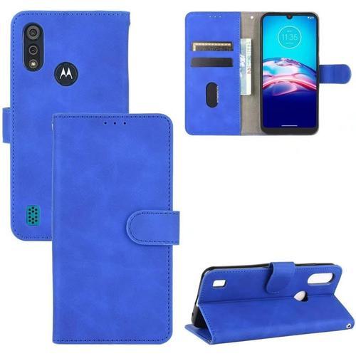 Compatible Avec Coque Moto E6s 2020, Portefeuille Etui Cuir Magnéti... on Productcaster.