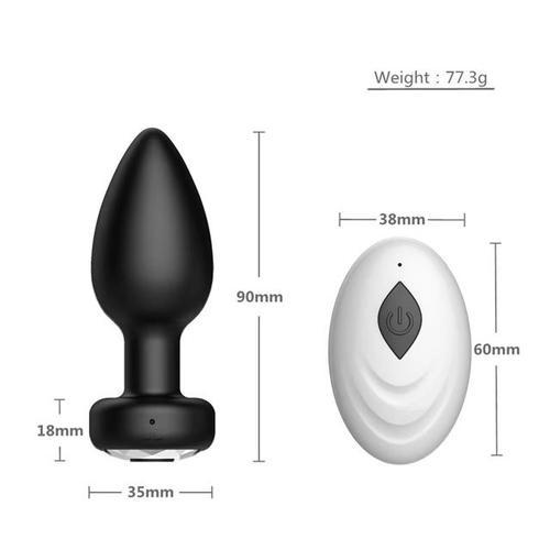 Vibromasseur Anal Télescopique Pour Homme Et Femme,Jouet Sexuel Vib... on Productcaster.