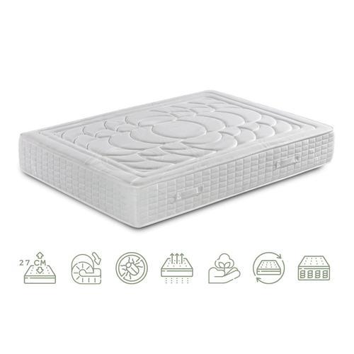 Matelas Relax 7 Zones À Ressorts Ensachés Et Mémoire De Forme 27 Cm... on Productcaster.