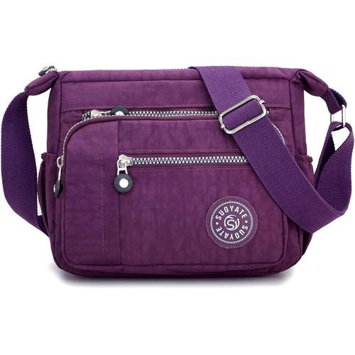 Sac à bandoulière multipoches pour femme, style décontracté, pour l... on Productcaster.