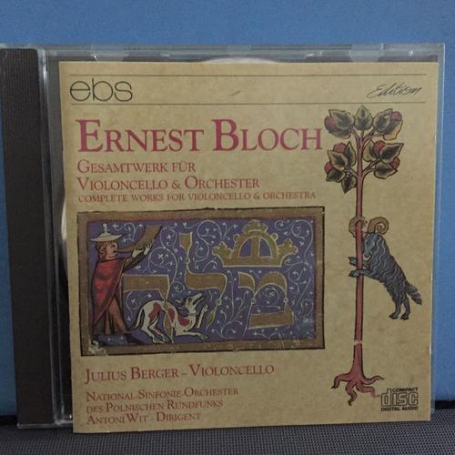 Julius Berger, Ernest Bloch Gersamtwerk Für Violoncello & Orchestra... on Productcaster.