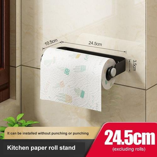 Support De Rangement Mural Pour Rouleau De Papier, Pour La Cuisine,... on Productcaster.