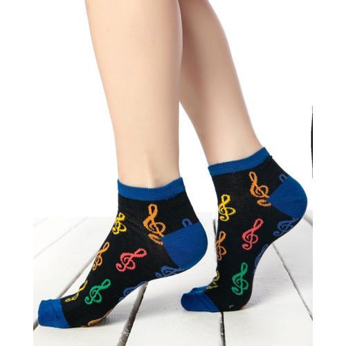 Chaussette Femme 80% Coton; 18% Polyamide; 2% Elasthanne; Motif Clé... on Productcaster.