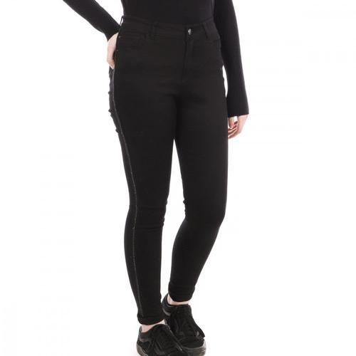 Jean Skinny Noir Femme Ikks Xr29064 on Productcaster.