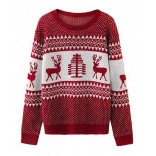 Pull De Noël Pour Femme Avec Un Renne Pour Elle L Fs60585 on Productcaster.