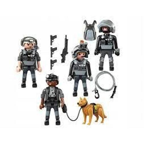 Playmobil 70588 - City Action - Policiers Commando Avec Chien Et Éq... on Productcaster.