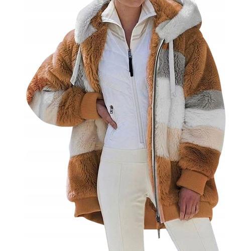 Veste Peluche Femme À Capuche À La Mode Xxxl Fs64668 on Productcaster.