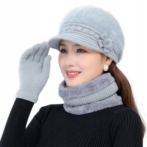 Bonnet D'hiver, Écharpe, Ensemble De Gants Pour Femmes L Fs68217 on Productcaster.