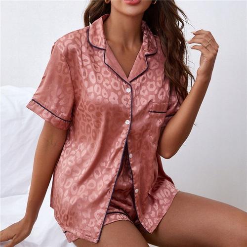 Ensembles De Pyjama En Fausse Soie Pour Femmes Xl Fs64600 on Productcaster.