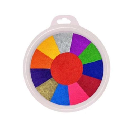 Tampon Encreur Rond Amusant Pour Enfants, 12 Couleurs, 24cm, Bricol... on Productcaster.